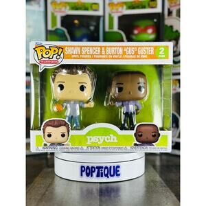 Psych Shawn Spencer & Burton Gus Guster Funko Pop! 2-Pack